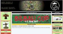 Desktop Screenshot of bilbalicup.com